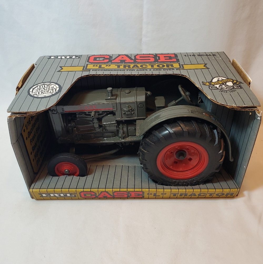 Case Model L Vtg 1992 Ertl Die Cast Metal Tractor 1/16 Scale 150th Anniversary